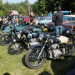 13.09.2020. Tokarnia. 14. Świętokrzyski Zlot Motocykli SHL i Pojazdów Zabytkowych im. Ryszarda Mikurdy / Wiktor Taszłow / Radio Kielce