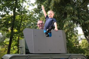 13.09.2020. Kielce. Rodzinny piknik „Wojewoda Dzieciom - Stacja Zabawa” / Wiktor Taszłow / Radio Kielce