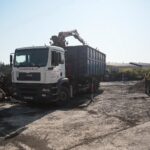 14.09.2020. Nowiny. Sprzątanie składowiska niebezpiecznych odpadów / Wiktor Taszłow / Radio Kielce