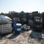 14.09.2020. Nowiny. Sprzątanie składowiska niebezpiecznych odpadów / Wiktor Taszłow / Radio Kielce