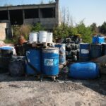 14.09.2020. Nowiny. Sprzątanie składowiska niebezpiecznych odpadów / Wiktor Taszłow / Radio Kielce