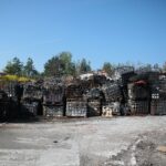 14.09.2020. Nowiny. Sprzątanie składowiska niebezpiecznych odpadów / Wiktor Taszłow / Radio Kielce