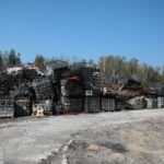 14.09.2020. Nowiny. Sprzątanie składowiska niebezpiecznych odpadów / Wiktor Taszłow / Radio Kielce