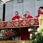 14.09.2020. Święty Krzyż. Uroczystości odpustowe. Na zdjęciu (w środku): abp Salvatore Penacchio - nuncjusz apostolski / Wiktor Taszłow / Radio Kielce