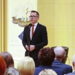 17.09.2020. Kielce. Gala Lodołamaczy. Na zdjęciu: Krzysztof Kosiński - wiceprezes Polskiej Organizacji Pracodawców Osób Niepełnosprawnych / Wiktor Taszłow / Radio Kielce