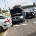 17.09.2020. Kielce. Wypadek na Alei Solidarności / Wiktor Taszłow / Radio Kielce