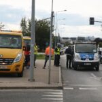 17.09.2020. Kielce. Wypadek na Alei Solidarności / Wiktor Taszłow / Radio Kielce