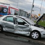 17.09.2020. Kielce. Wypadek na Alei Solidarności / Wiktor Taszłow / Radio Kielce