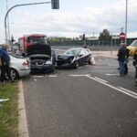 17.09.2020. Kielce. Wypadek na Alei Solidarności / Wiktor Taszłow / Radio Kielce