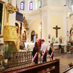 17.09.2020 Kielce. Msza święta w kościele garnizonowym w intencji zamordowanych na Nieludzkiej Ziemi / Wiktor Taszłow / Radio Kielce