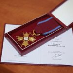 18.09.2020. Kielce. Wręczenie odznaczeń za zasługi w działalności na rzecz zwalczania zagrożeń biologicznych / Wiktor Taszłow / Radio Kielce