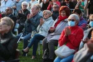 19.09.2020. Busko-Zdrój. Koncert Pięciu Tenorów wieńczący XXVI Międzynarodowy Festiwal Muzyczny imienia Krystyny Jamroz / Wiktor Taszlow / Radio Kielce