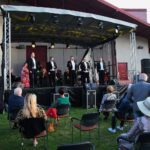 19.09.2020. Busko-Zdrój. Koncert Pięciu Tenorów wieńczący XXVI Międzynarodowy Festiwal Muzyczny imienia Krystyny Jamroz. Na zdjęciu (od lewej): Dawid Kwieciński, Paweł Skałuba, Dariusz Stachura, Dominik Sutowicz, Krzysztof Marciniak / Wiktor Taszlow / Radio Kielce