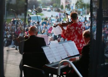 19.09.2020. Busko-Zdrój. Koncert Pięciu Tenorów wieńczący XXVI Międzynarodowy Festiwal Muzyczny imienia Krystyny Jamroz / Wiktor Taszlow / Radio Kielce