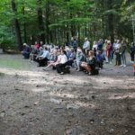 20.09.2020. Kielce. Plenerowa msza święta przy Pomniku Straceń na Stadionie Leśnym / Wiktor Taszłow / Radio Kielce