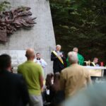 20.09.2020. Kielce. Plenerowa msza święta przy Pomniku Straceń na Stadionie Leśnym / Wiktor Taszłow / Radio Kielce