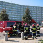 21.09.2020. Kielce. Akcja ewakuacyjna w Urzędzie Wojewódzkim w Kielcach / Wiktor Taszłow / Radio Kielce