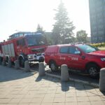 21.09.2020. Kielce. Akcja ewakuacyjna w Urzędzie Wojewódzkim w Kielcach / Wiktor Taszłow / Radio Kielce