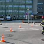 21.09.2020. Kielce. Akcja ewakuacyjna w Urzędzie Wojewódzkim w Kielcach / Wiktor Taszłow / Radio Kielce