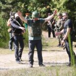 23.09.2020. Kielce. Kurs dla dziennikarzy - kandydatów na korespondentów wojennych / Wiktor Taszłow / Radio Kielce