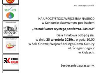Konkurs „Poszukiwacze czystego powietrza – SMOG” - Radio Kielce