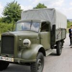 Końskie. Kolekcja zabytkowych samochodów Adama Kwiela. Na zdjęciu: 1942 Borgward L1400 / archiwum Adam Kwiel