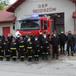 22.10.2020. Sędziszów. OSP otrzymała nowoczesny pojazd / Gmina Sędziszów
