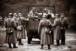 Końskie. Kolekcja zabytkowych samochodów Adama Kwiela. Na zdjęciu: 1942 Borgward L1400 / archiwum Adam Kwiel