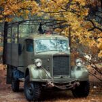 Końskie. Kolekcja zabytkowych samochodów Adama Kwiela. Na zdjęciu: 1942 Borgward L1400 / archiwum Adam Kwiel