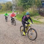 18.10.2020. Bodzentyn. Zawody Świętokrzyskiej Ligi Rowerowej MTB Cross Maraton 2020 / Maciej Makuła / Radio Kielce