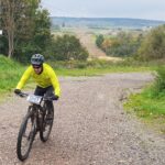 18.10.2020. Bodzentyn. Zawody Świętokrzyskiej Ligi Rowerowej MTB Cross Maraton 2020 / Maciej Makuła / Radio Kielce