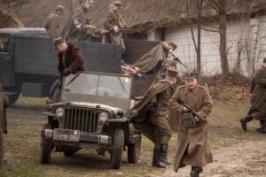 Końskie. Kolekcja zabytkowych samochodów Adama Kwiela. Na zdjęciu: 1943 willys mb / archiwum Adam Kwiel