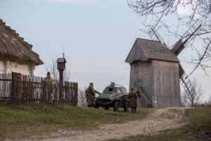 Końskie. Kolekcja zabytkowych samochodów Adama Kwiela. Na zdjęciu: 1943 willys mb / archiwum Adam Kwiel