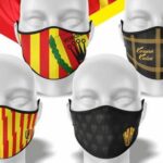 Maseczki w „koroniarskim stylu” / Korona Kielce