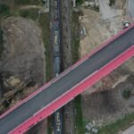 05.10.2020 Kozia Wieś w gminie Kluczewsko. Otwarcie nowego wiaduktu nad torami / Jarosław Kubalski / Radio Kielce