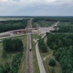 05.10.2020 Kozia Wieś w gminie Kluczewsko. Otwarcie nowego wiaduktu nad torami / Jarosław Kubalski / Radio Kielce