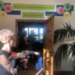 06.10.2020. Obrazów. Otwarcie świetlicy środowiskowej. Na zdjęciu: Anna Biernat - kierownik Ośrodka Pomocy Społecznej w Obrazowie / Grażyna Szlęzak-Wójcik / Radio Kielce