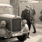 Końskie. Kolekcja zabytkowych samochodów Adama Kwiela. Na zdjęciu: 1942 Borgward L1400 / archiwum Adam Kwiel