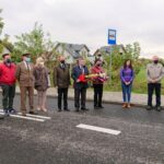 08.10.2020. Denkówek. Otwarcie drogi po remoncie / Emilia Sitarska / Radio Kielce