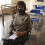 10.10.2020 Sandomierz. Wykłady na temat Zgody Sandomierskiej. Na zdjęciu dr Urszula Stępień - Muzeum Diecezjalne w Sandomierzu / Grażyna Szlęzak-Wójcik / Radio Kielce