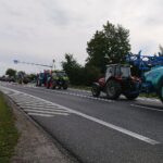 07.10.2020. Protest rolników na drodze krajowej nr 9 / Emilia Sitarska / Radio Kielce