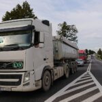 07.10.2020. Protest rolników na drodze krajowej nr 9 / Emilia Sitarska / Radio Kielce