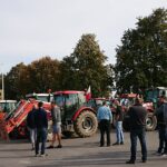 07.10.2020. Protest rolników na drodze krajowej nr 9 / Emilia Sitarska / Radio Kielce