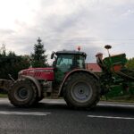 07.10.2020. Protest rolników na drodze krajowej nr 9 / Emilia Sitarska / Radio Kielce