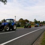 07.10.2020. Protest rolników na drodze krajowej nr 9 / Emilia Sitarska / Radio Kielce