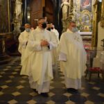 22.10.2020 Sandomierz. Modlitwa za zmarłych prałatów i kanoników kapituły w Sandomierzu / ks Wojciech Kania