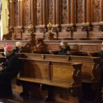 22.10.2020 Sandomierz. Modlitwa za zmarłych prałatów i kanoników kapituły w Sandomierzu / ks Wojciech Kania