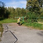 04.10.2020. Ostrowiec Świętokrzyski. 3. Ostrowiecki Półmaraton Leśny / Emilia Sitarska / Radio Kielce