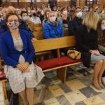 05.10.2020 Starachowice. XXXI Międzynarodowe Dni Muzyki Organowej i Kameralnej im. S. Ratusińskiego. Na zdjęciu od lewej: Agata Wojtyszek - poseł PiS / Anna Głąb / Radio Kielce