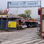 18.10.2020. Kielce. Handel na Miejskim Placu Targowym / Michał Kita / Radio Kielce